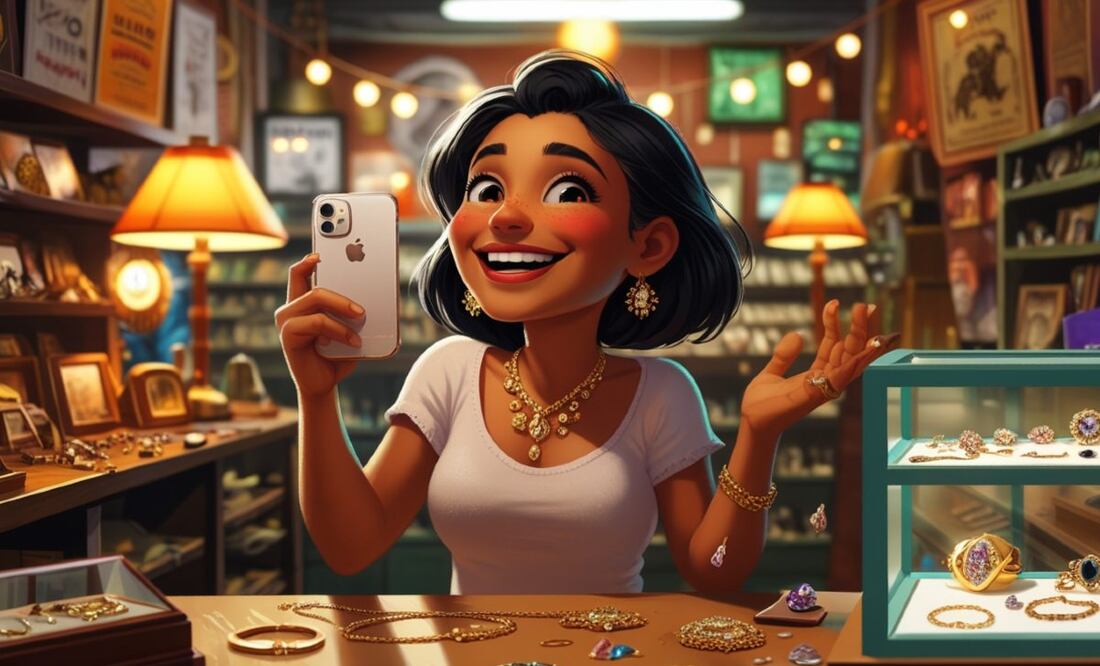 ¿Vas a empeñar algo? Lo que debes saber para no perder tu dinero. (Foto: Creada con Inteligencia Artificial)