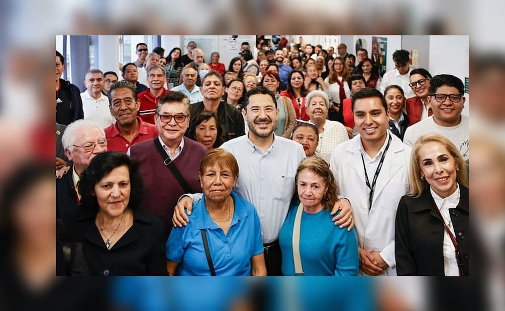 Batres en su visita a la CMF 5 de febrero. (Foto: Captura de pantalla)