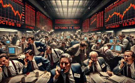 ¿Qué pasó el Lunes Negro de 1987? Terror financiero se repite en todo el mundo hoy 5 de agosto 2024