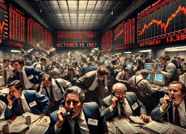 ¿Qué pasó el Lunes Negro de 1987? Terror financiero se repite en todo el mundo hoy 5 de agosto 2024