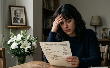 ¿Las deudas de tus padres se heredan? Lo que pasa con la hipoteca y las tarjetas