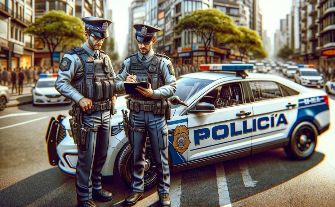 Robo a policías en Ciudad de México 2024. (Foto: DeDinero)