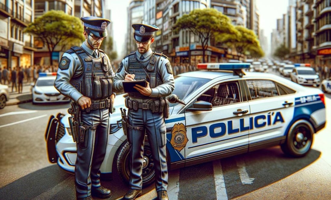 Robo a policías en Ciudad de México 2024. (Foto: DeDinero)