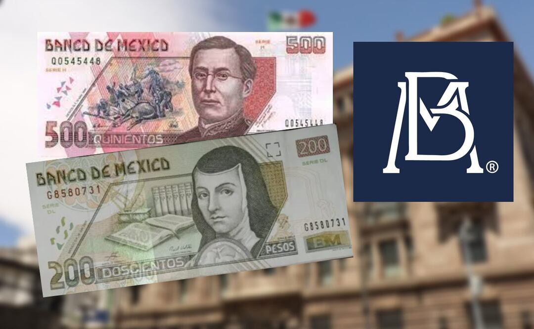 Banxico retirará billetes de 200 y 500 pesos en 2026: checa si todavía tienes alguno en tu cartera. (Foto: DeDinero)