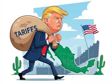 Trump impone nuevos aranceles a México a partir de agosto