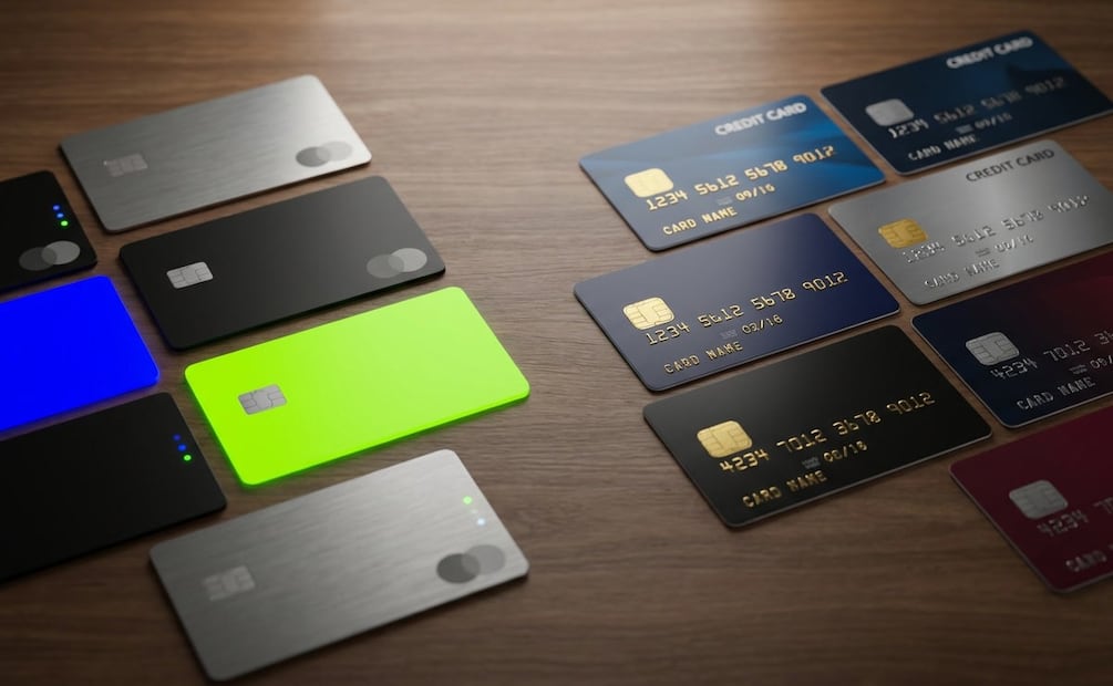 ¿Fintech o banco tradicional? La clave para elegir tu tarjeta de crédito sin afectar tus finanzas. (Foto: Creada con IA)