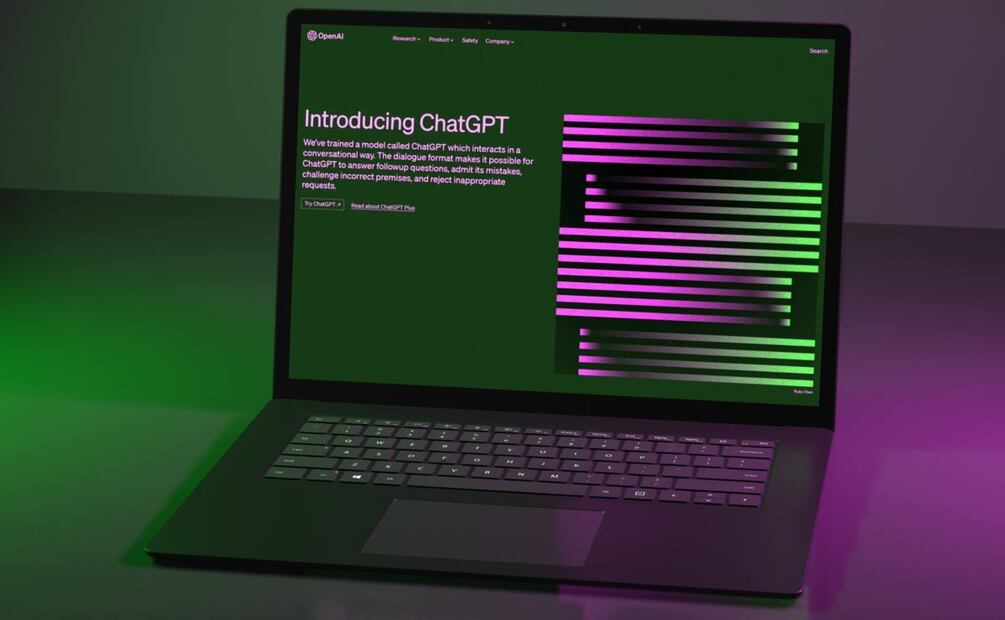 Así luce la interfaz de ChatGPT antes de iniciar sesión. (Foto: Unsplash)