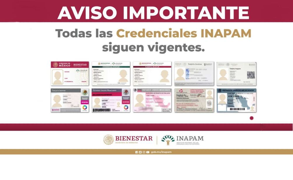 ¿Renovar INAPAM en 2026? Conoce quiénes sí necesitan reposición y qué pasa con tu credencial actual. (fFoto: Captura de pantalla)