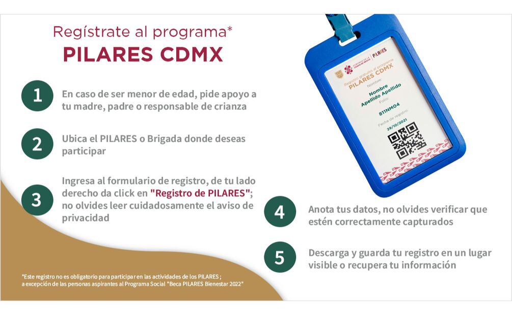 ¿Cómo hacer registro para los programas de PILARES? (Foto: Captura de pantalla)