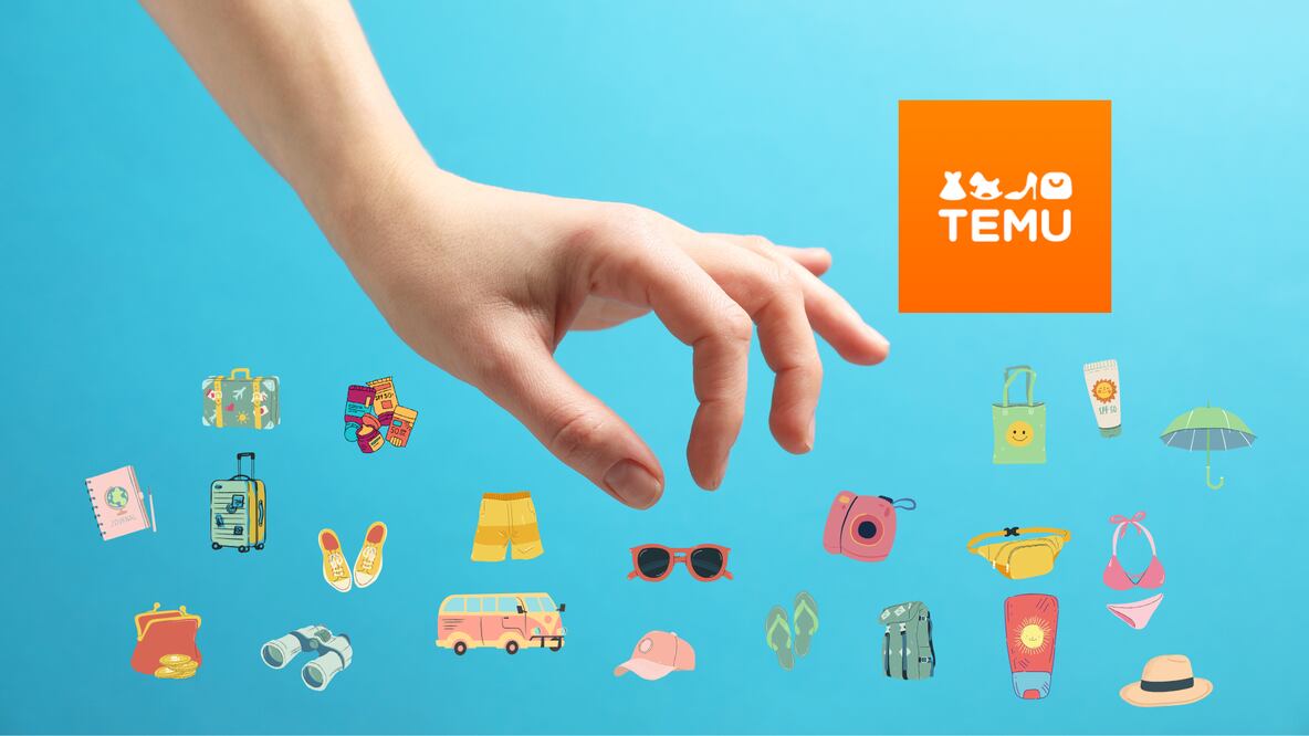 Usuarios denuncian recibir productos en miniatura o impresos en lona tras comprar en Temu (Foto: Canva)