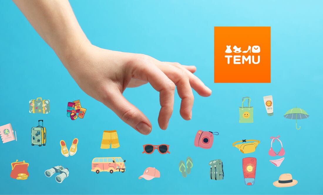 Usuarios denuncian recibir productos en miniatura o impresos en lona tras comprar en Temu (Foto: Canva)