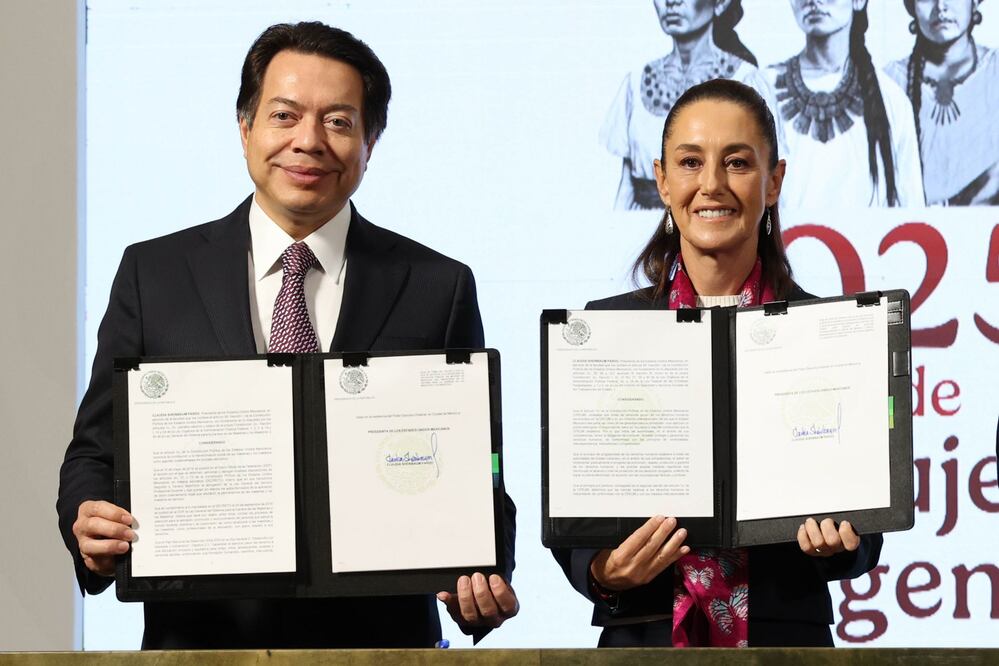 Claudia Sheinbaum anuncia cambios al sistema educativo (Foto: Cuartoscuro)