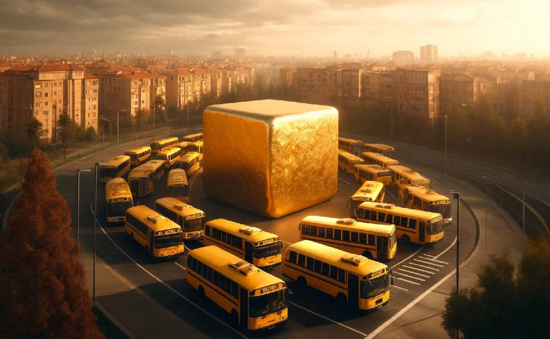 ¿Cuánto espacio ocupa todo el oro del mundo? (Foto: DeDinero)