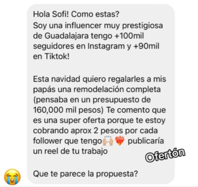 Influencers aprovechados. (Foto: Captura de pantalla)