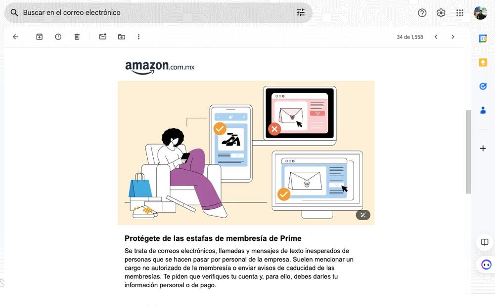 ¿Cómo saber si la página de Amazon es falsa? (Foto: DeDinero)