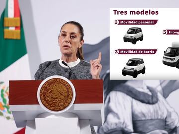 Auto eléctrico mexicano desde $90 mil; Sheinbaum anuncia modelo individual y para repartidores