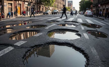 ¿Arreglar un bache en CDMX? Podrías acabar multado