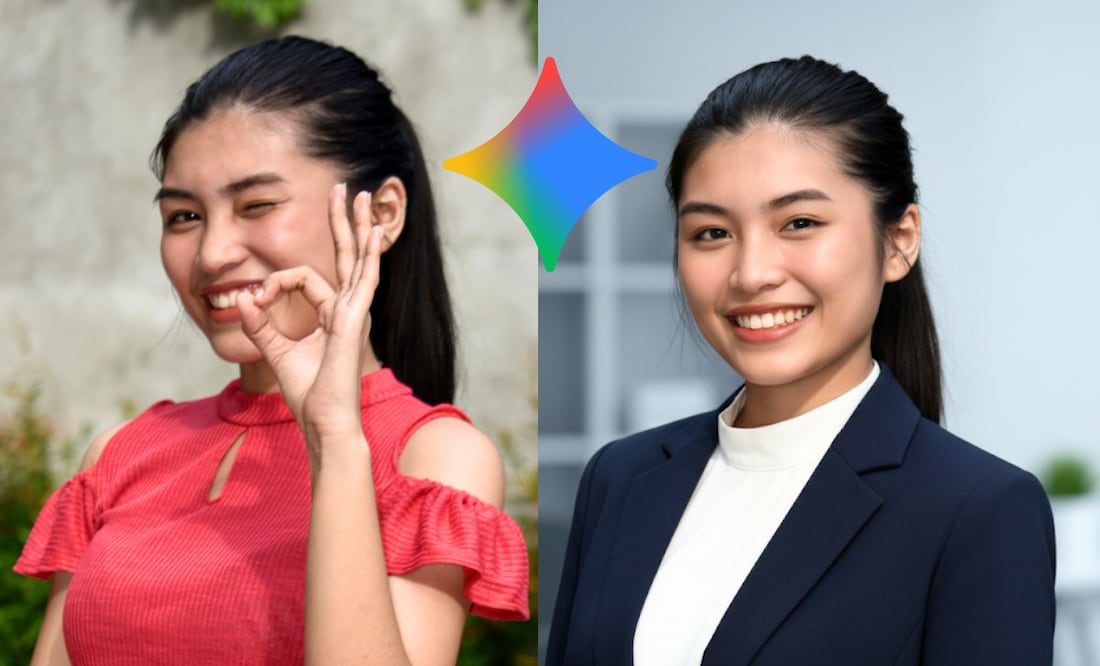 Introducción a Gemini Nano Banana, ejemplo real uso de IA. (Foto: Canva y Gemini)