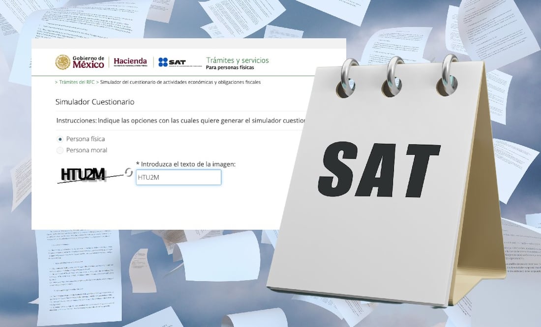 ¿Cómo entrar al simulador del SAT en 2025? (Foto: DeDinero)
