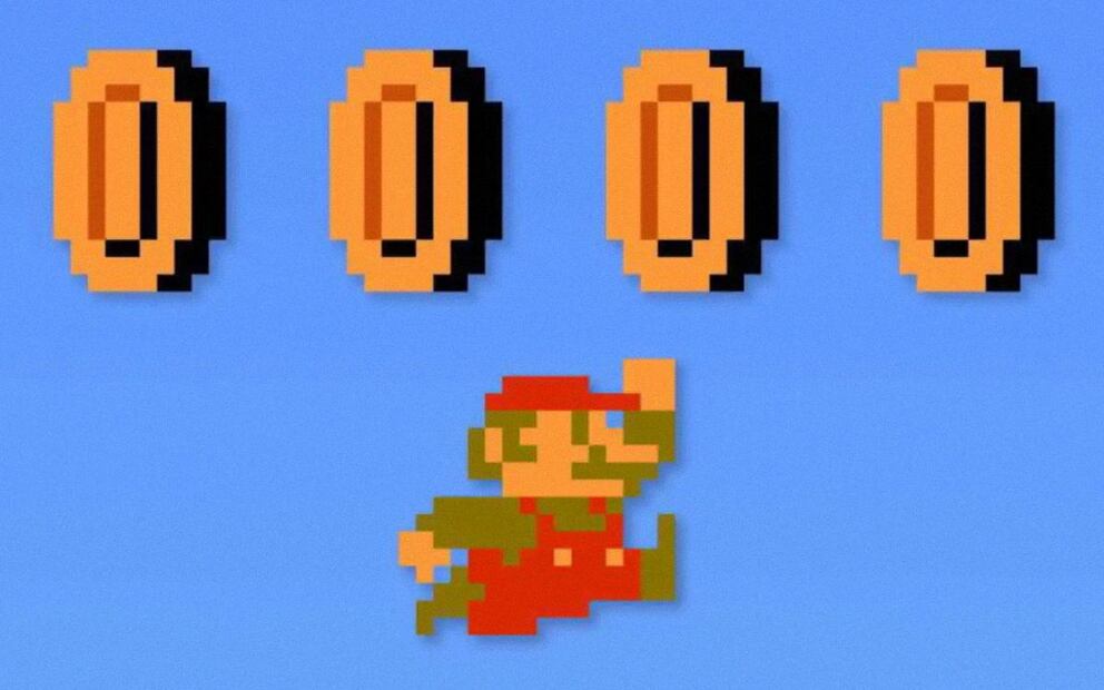 En los juegos de Mario, las monedas son una herramienta que te ayuda a alcanzar la meta. (Foto: Tomada de redes sociales)