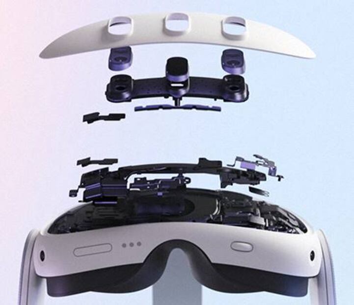 El Meta Quest 3 incluye cámaras RGB y un procesador diseñado por Qualcomm. (Foto: Meta)