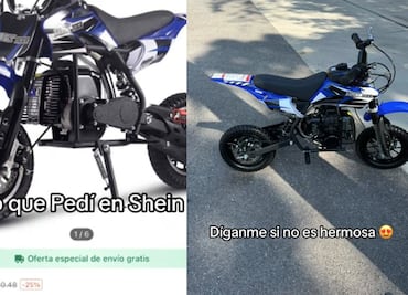 Compra moto en Shein en 4 mil 500 pesos y lo que le llegó se hizo viral, todos la quieren