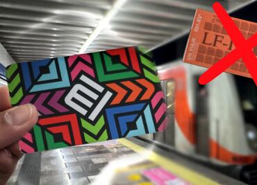 ¡Ve sacando la tarjeta! A partir de este día ya no será válido el boleto del Metro