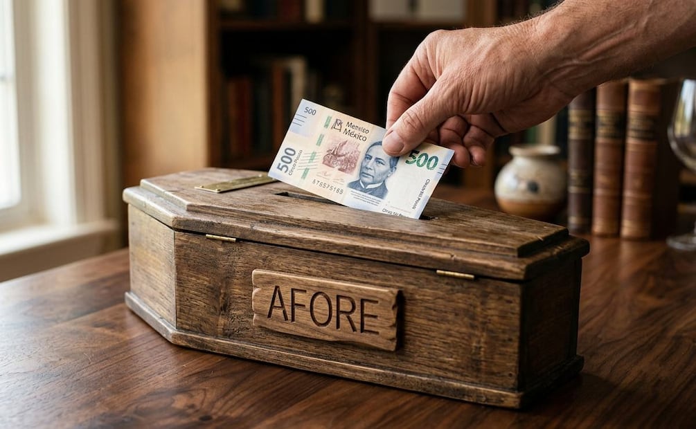 El dinero de la Afore no se pierde: estos familiares pueden cobrar el ahorro de un fallecido. (Foto: Creada con IA)
