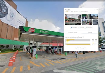 La gasolinera de Pemex en Reforma CDMX con más quejas por robo, según Google Reviews