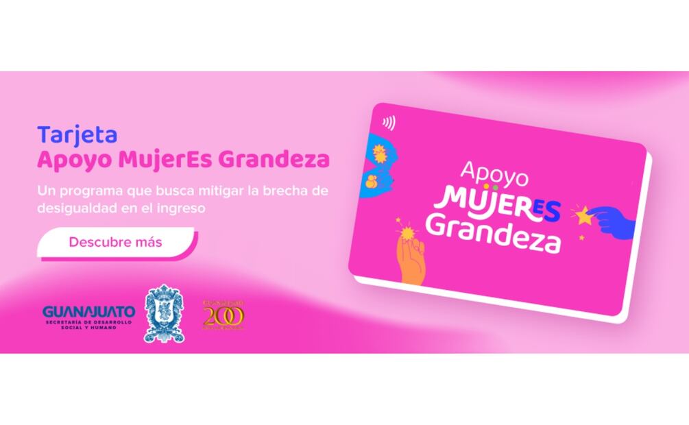 Apoyo Mujeres Grandeza, en el Estado de Guanajuato. (Foto: Captura de pantalla)