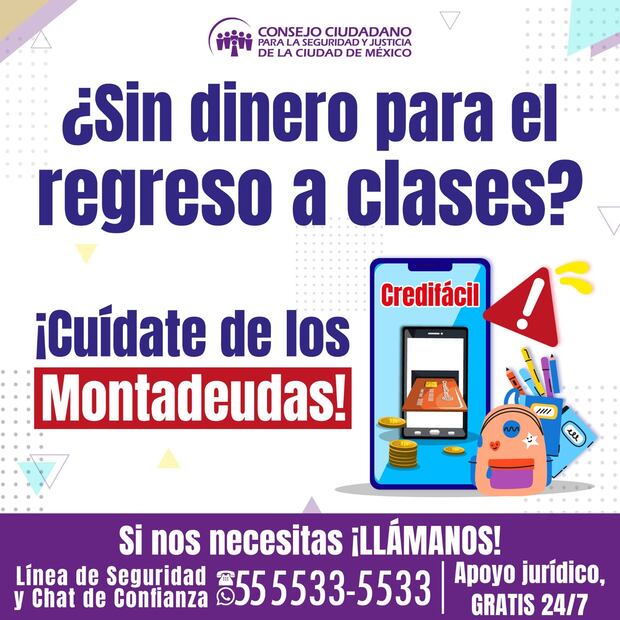 Montadeudas en el regreso a clases. (Foto: DeDinero)