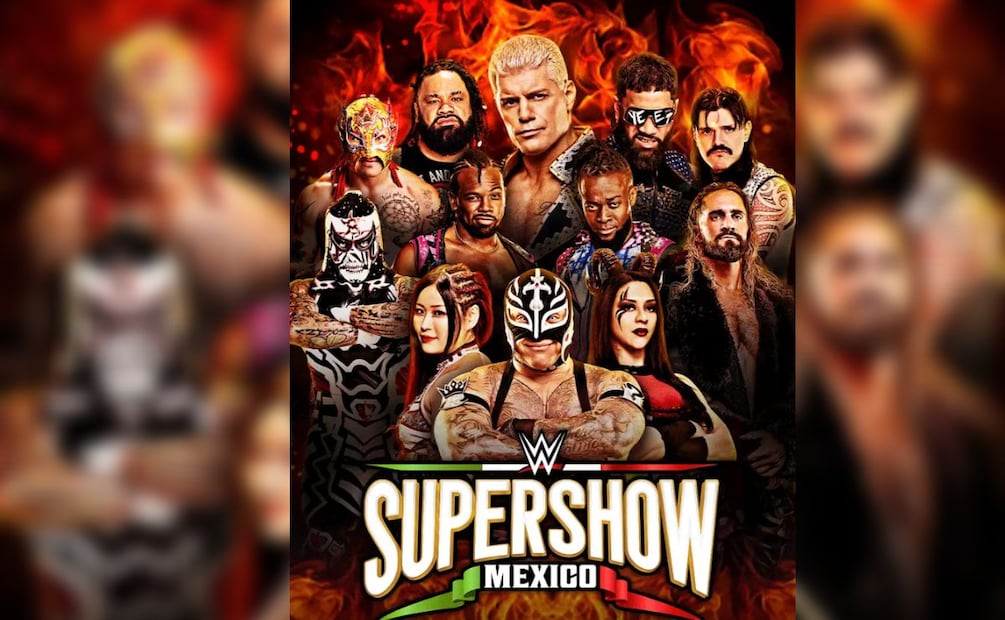 Foto del Supershow de la WWE en México. (Foto: Captura de pantalla)