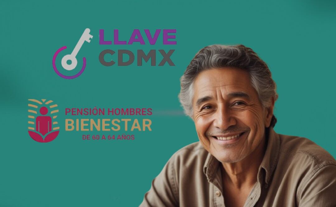 Así puede obtener tu Llave CDMX para inscribirse en la Pensión Hombres Bienestar. (Foto: Creada con IA)