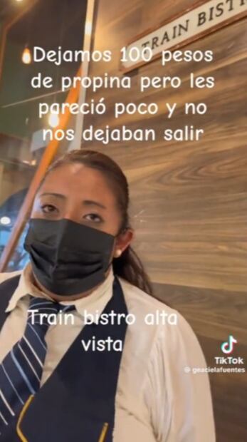 Propina obligatoria. (Foto: Captura de pantalla)