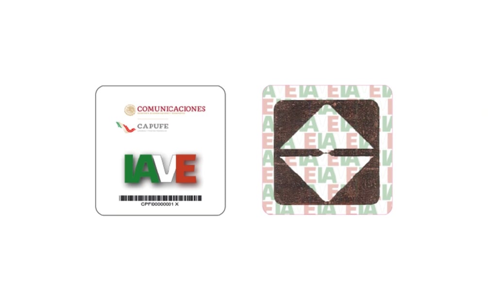 Tag IAVE. (Foto: Captura de pantalla)