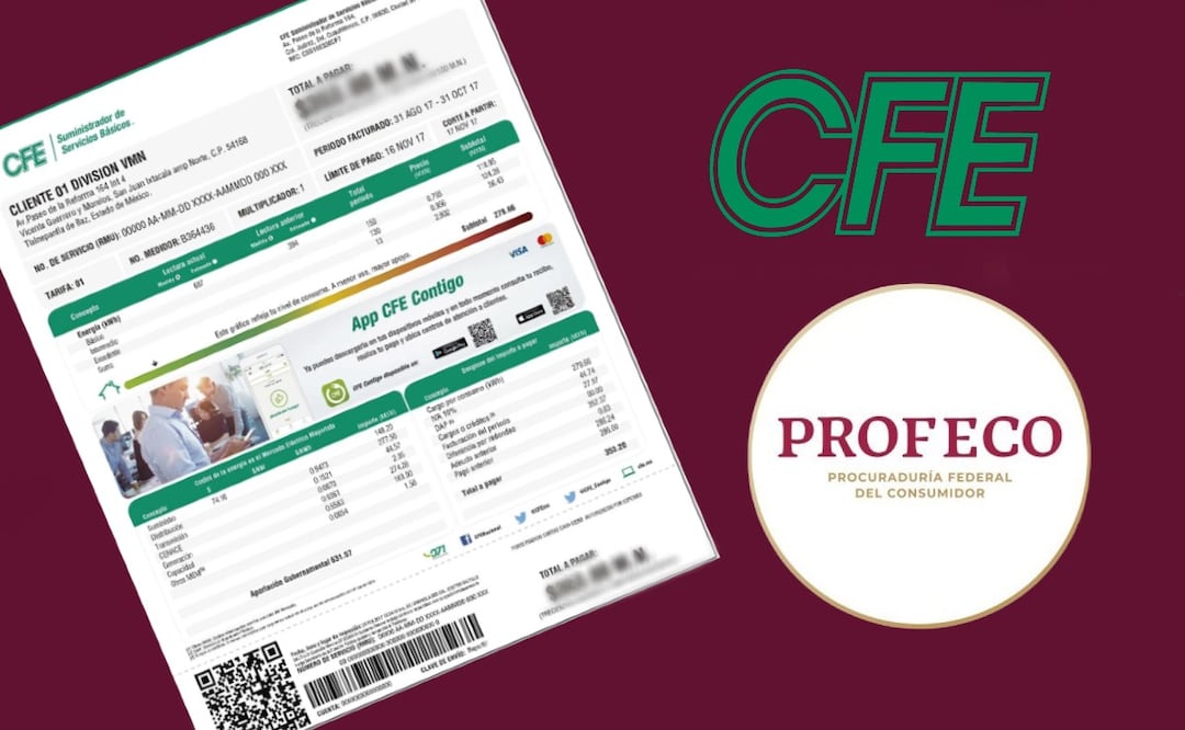Te cobraron de más por el servicio de luz y la CFE no te quiere responde, esto debes hacer. (Foto: Canva)