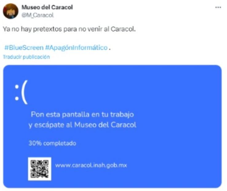 Meme apagón informático. (Foto: Redes sociales)