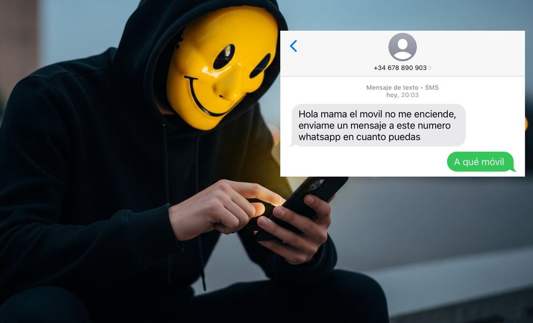 No abras mensajes de números no reconocidos, a pesar de que estos te lleguen con la palabra “Mamá o hijo”. (Foto: DeDinero)
