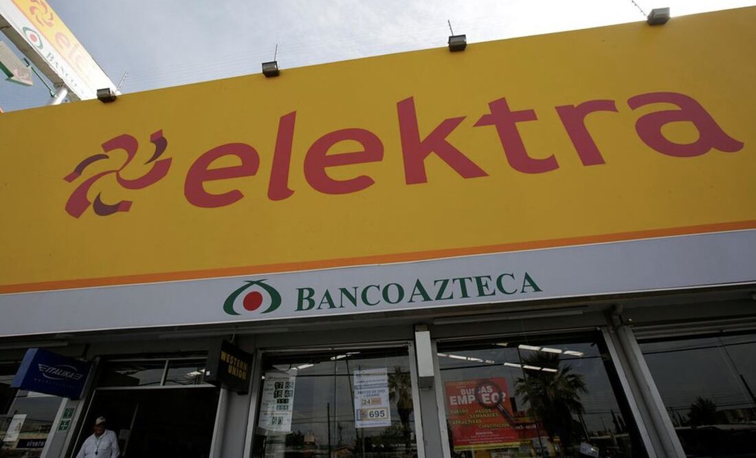 Empleada de una tienda Elektra se grabó y subió el video a TikTok. (DeDinero)