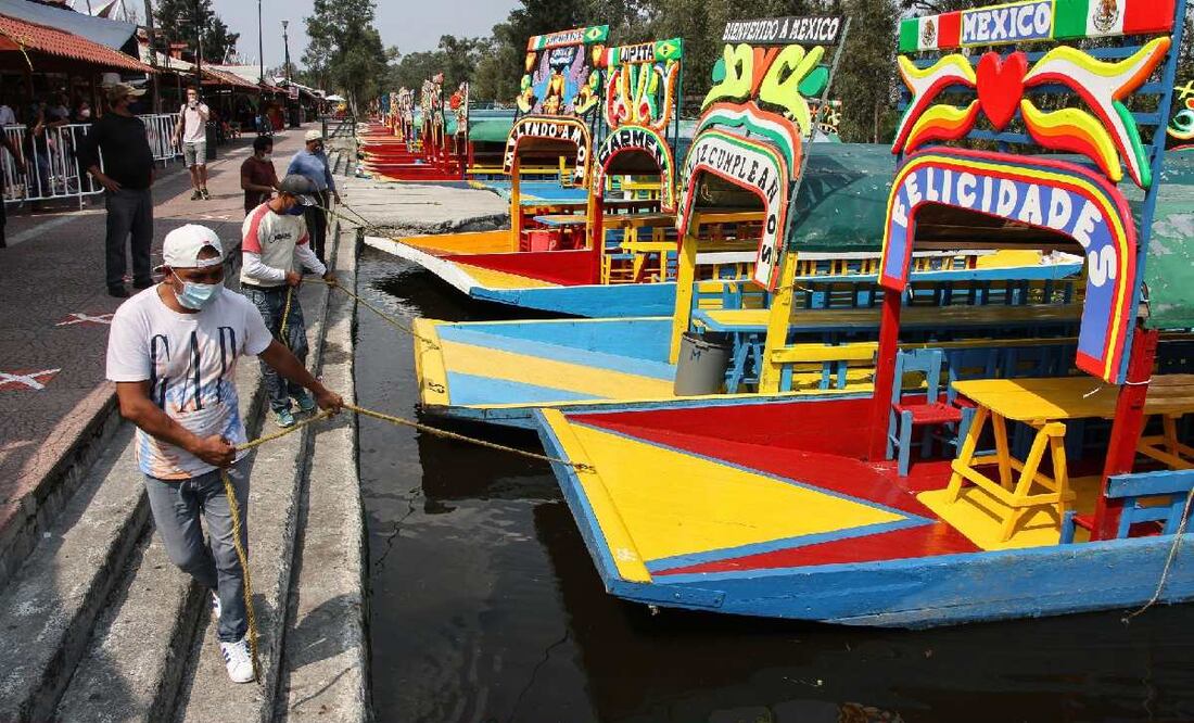 Tours de Trajineras en Xochimilco. (Foto: Javier Ramírez)