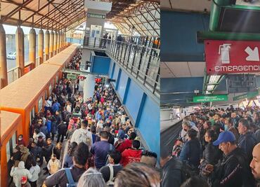 Por tercer día consecutivo colapsa el Metro de la CDMX en estas estaciones