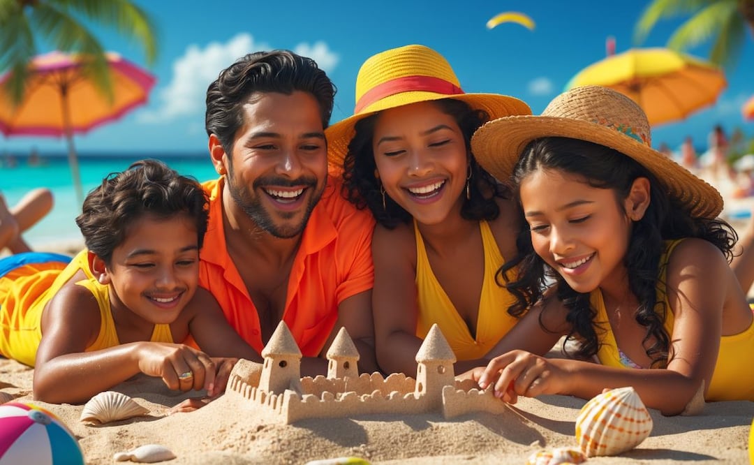 Planea tus vacaciones y cuida tus finanzas este verano. (Foto: Creada con IA)