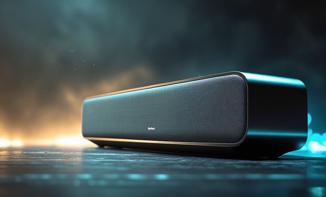 ¿Buscas sonido premium en casa? Profeco revela las barras de sonido top del mercado este junio. (Foto: Creada con IA)