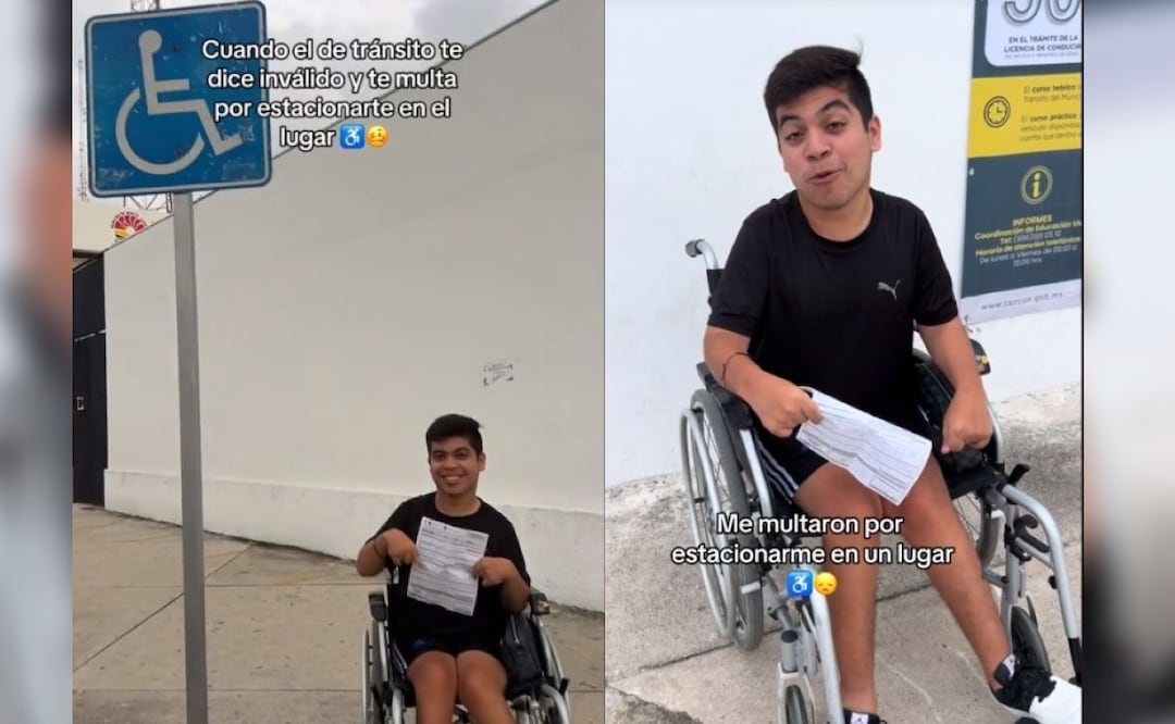 Evita una multa y respeta los lugares de estacionamiento. (Fotos: Redes Sociales)
