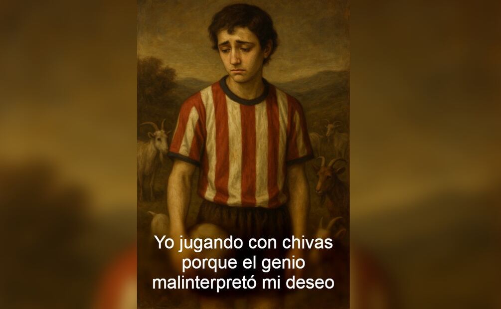 Genio malinterpretó mi deseo. (Foto: Creada con IA)
