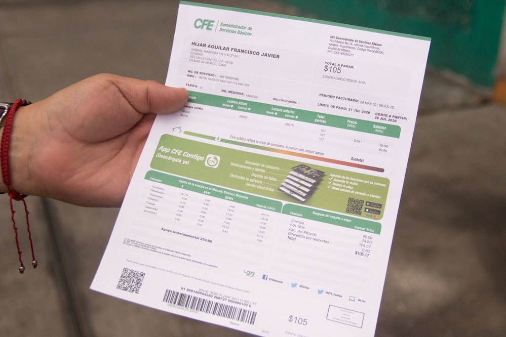 El cambio de titular en el recibo de CFE puede realizarse de forma gratuita en 2025  (Foto: Cuartoscuro)