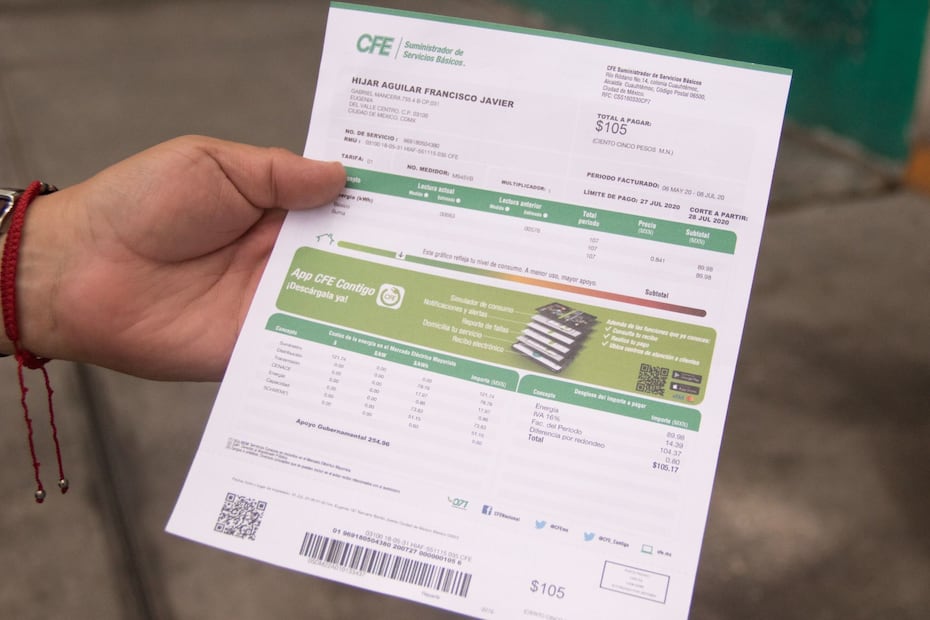El cambio de titular en el recibo de CFE puede realizarse de forma gratuita en 2025 (Foto: Cuartoscuro)