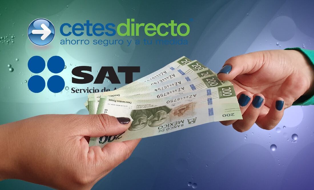 ¿Cuánto retiene el SAT por invertir en CETES? (Foto: DeDinero)