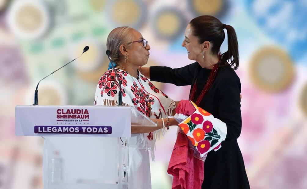 Mujeres de 60 a 64 gozarán de un apoyo de $3,000 bimestrales, gracias a Claudia Sheinbaum.  (Foto: DeDinero)