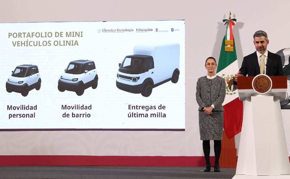 Todo lo que sabemos del auto eléctrico anunciado por Sheinbaum. (Foto: Cuartoscuro)